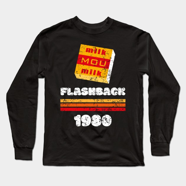 Flashback 80s Candies Long Sleeve T-Shirt by TEEWEB